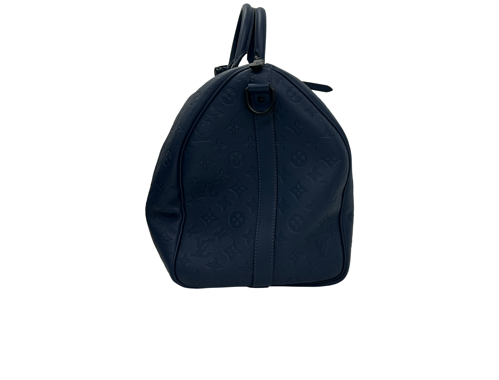 Keepall 50, 1.670&euro;, Bolso, Azul, Animal - Piel, Vista lateral